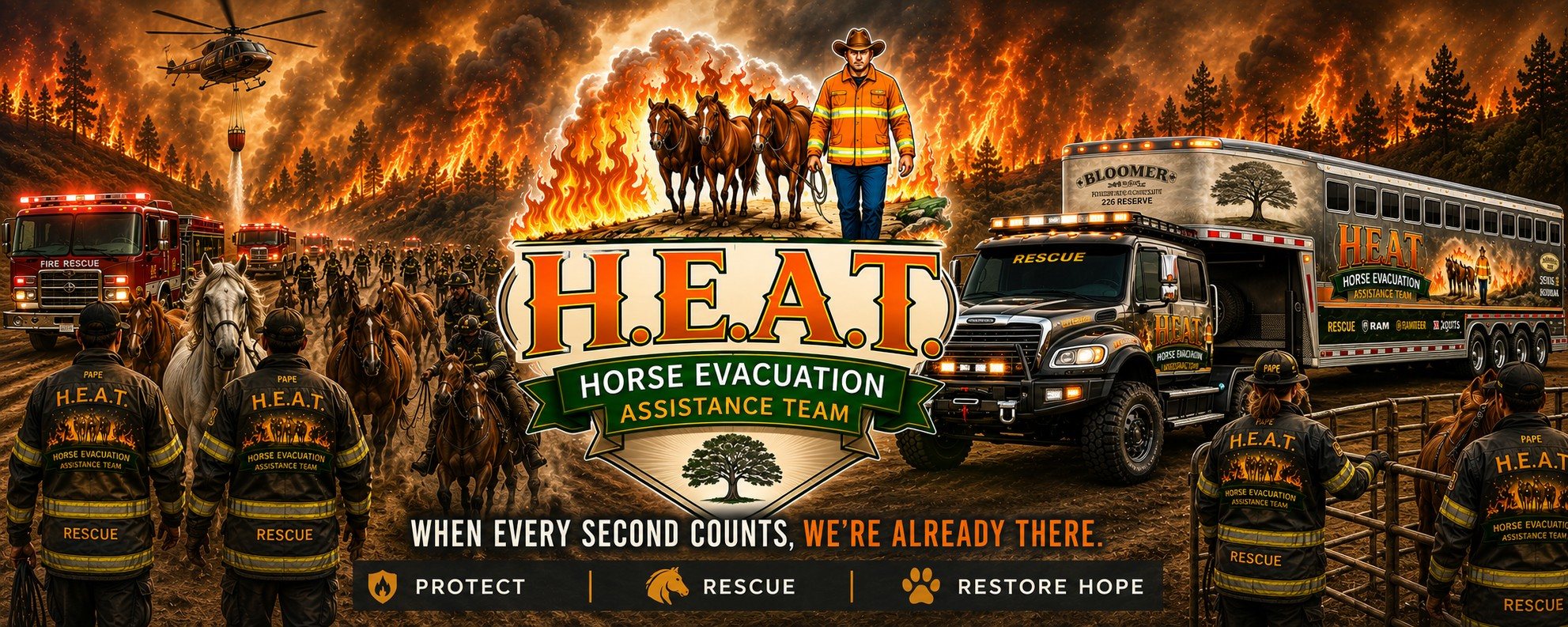 H.E.A.T. &mdash; Horse Evacuation Assistance Team, a program of Oak Ranch Corp